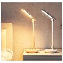 elco LED 데스크램프 책상 공부 학습 스탠드 LLD121 pro, 엘코_ 핑크