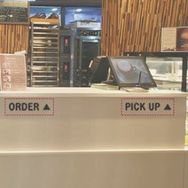 테이크아웃 아크릴스카시 카페 오더 픽업 입체글자, 제품선택, ORDER - 블랙