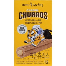 Oprice 호랑이형님 크림 츄러스 240g (20g X 12봉)
