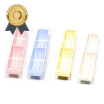 YDW242428 주방선반 접시랙 플라팜투포켓접시정리대 그릇 주방수납 정리용품 n01933 벽걸이/코너선반, 핑크 장식