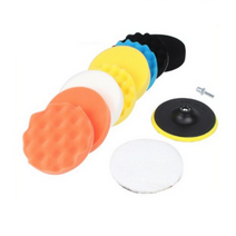 브로픽 전동드릴 광택패드 11종 세트, 12.5cm