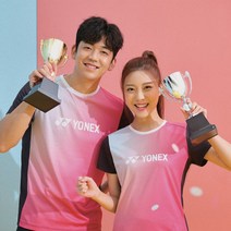 요넥스 221TS030F 배드민턴 여성 반팔 티셔츠 핑크