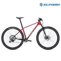 2023 엘파마 판타지아 퀘이사 7 카본 12단 MTB 자전거, XL(480), 스파크레드