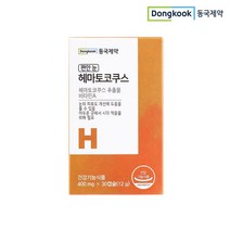 동국제약 편안눈헤마토코쿠스 400mgX30캡슐 1박스 1개월, 단품