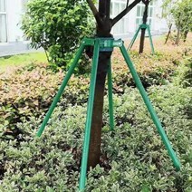 지주목 조경 가로수 묘목 철제 나무 지지대 고정 막대, 32원형파이프1.5M(삼각지지대)철후프