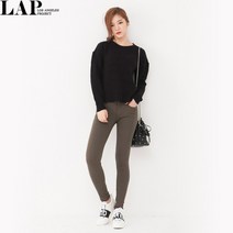 컬러 코튼 일자 팬츠 AF4WPF40