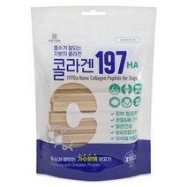 콜라겐 197 HA 저분자 소프트 가수분해껌 240g, 미디움, 1개