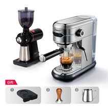 커피머신 캡슐 전자동 홈카페 카푸치노 사무실 커피기계 온수 19, H11G1Jug Mat Tamper, 미국, 미국