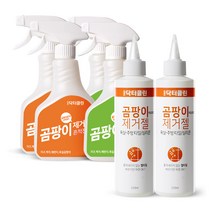 닥터클린 곰팡이제거제 500ml + 곰팡이방지제 500ml + 곰팡이제거젤 220ml, 2세트