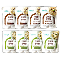 테이스틴 단백질 곤약밥 150g x 8 현미 귀리 두부 버섯 곤드레 곤약 즉석밥, 두부버섯 4봉 + 두부곤드레 4봉