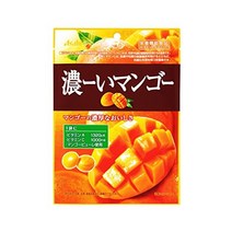 일본과자 직구 일본간식 캔디 아사히 그룹 식품 진한 망고 88g×6봉, 88g, 6개