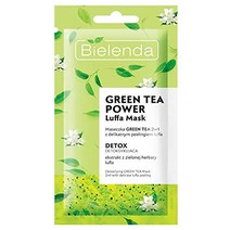 BIELENDA GREEN TEA POWER Luffa에 Luffa에 스크럽 디 메톡 핑 8g 마스크 2IN1 GREEN TEA 마스크