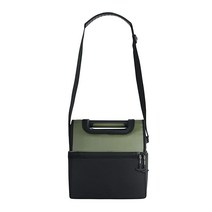 Igloo 16캔 듀얼 컴파트먼트 단열 그리퍼 런치 백 차콜 블랙 정품보장, Cooler, Green