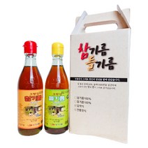 전통압착식 참기름 350ml 선물세트, 01.압착식 참기름 350ml