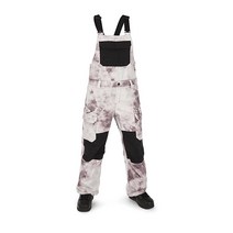 Volcom 여성용 Creston 스트레치 스노우보드 스키 빕 오버롤 스노우팬츠 모하비 타이다이 S3 L 미국, X-Large_Mojave Tie-dye S3