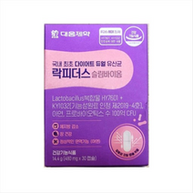(약국판매)대웅제약 락피더스 슬림바이옴 480mg x 30캡슐