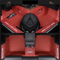 Ecool 캐딜락 바닥매트 코일매트 자동차바닥발판 차발매트 카매트 ATS CT6 CTS XT5 에스컬레이드 (캐딜락 첨부), 블랙, 에스컬레이드(99~20년)