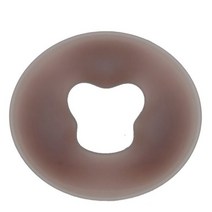 편안한 홈 마사지 얼굴 실리콘 패드, Dark brown