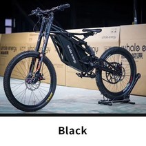 배달용 산악 고래 에너지 서론 전기 먼지 자전거 2KW 빠른 속도 55 km/h 오프로드 오토바이 스쿠터 70km, 01 Black, 한개옵션1