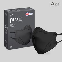AER PRO-X 아에르 프로 엑스 새부리형 컬러마스크 (10개), 블랙