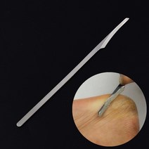 굳은살제거칼 손바닥굳은살제거 굳은살제거칼 스테인레스 스틸 발 티눈 리무버 페디큐어 나이프 핸드 풋 케어 굳은살 죽은 피부 리무버 스크레이퍼 페디큐어 풋 케어 도구, 검은색