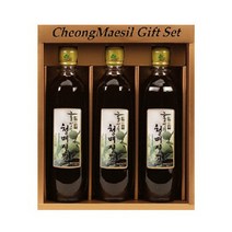 홍쌍리명인 청매실원 선물세트 7호 600mlx3병 매실청, 600ml, 3개