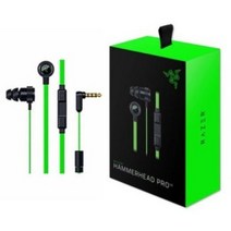 레이저 해머헤드 게이밍 이어폰 Hammerhead Pro V2, 블랙