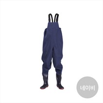 싸파 낚시 가슴장화 네이비 해루질 장화 점푸스트, 단품, 단품