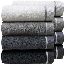 다주타올 프라임무지 호텔타올 200g 40수 면사, 랜덤, 10개