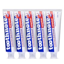 수분치약 자몽향 100g 5개 투스노트