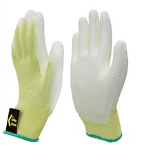 케블라 손 베임 절단 방지 PU 반 코팅 내열 백 장갑, 상품선택, S