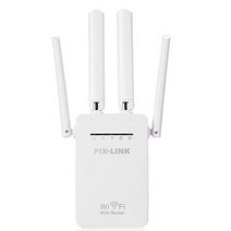 유심라우터 LTE라우터 와이파이 pixlink 300mbps 무선 wifi 신호 리피터 익스텐더ap 모드 미니 홈 장거리 4 외부 안테나 쉬운 설정, 나는 플러그, 하얀