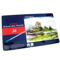 세르지오 수성 수채색연필 36색