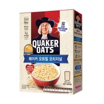 퀘이커 오트밀 오리지널 1kg x 1개 각 귀리오트밀 오트 오트밀이유식 다이어트 아침대용 OATMEAL 쉐이크