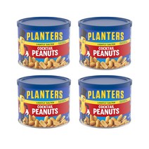 플랜터스 칵테일 피넛 라이틀리 솔티드, 340g, 4개
