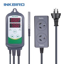 디지털 온도 컨트롤러 조절 조정 콘센트 조절기 단계 발효기 온실 용 센서, AU socket