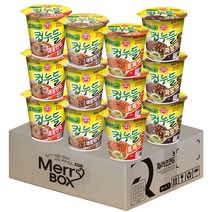 오뚜기 컵누들 매콤한맛3p+매콤찜닭맛3p+로제맛3p+짜장맛3p, 1세트