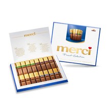 스톡 메르시 초콜릿 블루 250g 1박스 (30개), 블루250  1박스 (30개)
