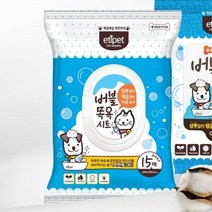 동물용 의약외품 강아지 워터리스샴푸 15매 2개 반려동물샴푸 개샴푸