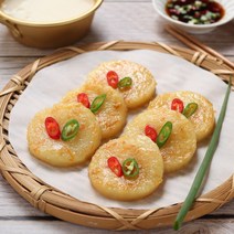 한입크기 찹쌀 감자전 1+1 총2kg, 찹쌀감자전1kg+넓은감자전1kg(총2kg)