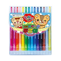 [아주문구도매상] Transparent colored pencils 지구 투명이 색연필 12세트입1갑, 지구 투명이 색연필 14색 (샤프식)