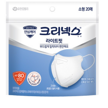 크리넥스 라이트핏 소형 KF80 지퍼백, 40개입, 1개