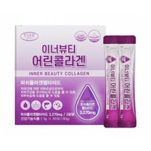 에버그린 이너뷰티 어린콜라겐 3270mg 3g 60포 피쉬콜라겐 펩타이트