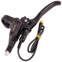 산악자전거 유압디스크브레이크 전기자전거 gt03 전자 mtb 스쿠터 분할 2100mm 튜빙 가격 왼쪽 차단 전원 끄기 xod bafang 부품 용 3 핀 유압, 왼쪽 브레이크 핸들