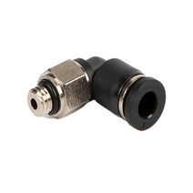 에어커플러 에어호스 니플 원터치 공압 피팅 미니 커넥터 에어 커플러 4mm 3mm 5mm 6mm 호스 튜브 m3 m5 18 14quot bspt 수나사 엘보 퀵 조인트, 4mm 호스 튜브