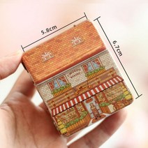 옷장 사물함 플라스틱 수납장 키박스 슬라이딩 보관 스마트박스 미니 풀 컬러 페인팅 주석 상자 사물함 보관 데스크탑 화장품 보관 홈 보석 보관 상자 아이 선물 금속 용기, 5