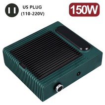 150w power vacuum nail dust collector for manicure 못 집진기 with fitter nail dust 팬 진공 청소기 손톱용, 녹색 우리