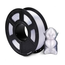 JAYO PETG ABS 실크 필라멘트 1kg 1.75mm 공차 0.02mm FDM 3D 프린터 소재 고강도 100% 버블 필라멘트 없음, SILK Silver