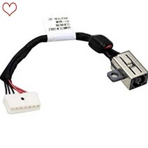 노트북 전원케이블 노트북 DC 전원 잭 케이블 충전 포트 와이어 코드 Dell XPS15 15 9570 Precision 5520, 03 buy 2 Piece