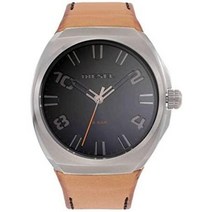 Diesel 디젤 남성 Stigg 쓰리핸드 실버 톤 시계 DZ1883 미국배송